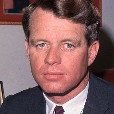 Robert F. Kennedy, U.S. Attorney General and U.S. Senator from New York, assassinated in 1968